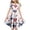 White-7, variant on Odeerbi Kids Teen Girls Independence Day A-Line Ruffled Dress Summer Patriotic Star Stripe Round Neck Casual Dress with Pockets