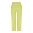 thumbnail image 3 of Plebaso Wide Leg Pants for Women Drawstring Knit Casual Pants Solid Color Womens Open Bottom Trousers, 3 of 6