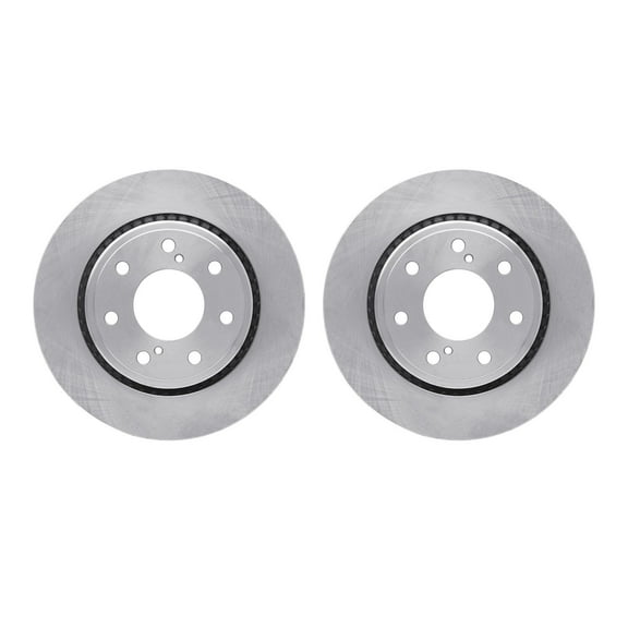 Dynamic Friction Company Front Brake Rotors 6002-54201