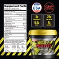 thumbnail image 3 of Goliath Labs Whey Protein Powder [12 lbs Bucket] Chocolate Flavor, 25g Protein, 25g Amino Acids, 6.6g BCAAs Per Serving, Diet & Sports Nutrition, 3 of 9