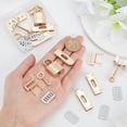 24pcs Alloy Bag Lock Clasp Set, 2 Sets Purse Closure Hardware DIY Bag ...