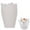 White, variant on 50 Packs Of Paper Cup Liners Standard Size Heat And Oil Paper Cups Suitable For Birthday Parties/Christmas Paper Cup Packaging tulip cupcake liners white cupcake liners