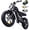 2000W 48V/25Ah Black, variant on 1500W Adult Electric Bike, 33MPH Fast E Bikes for Adults Electric, 20" x 4" Fat Tire Ebike, 750W Motor Long Range Electric Mountain Bikes, 48V 15Ah UL 2849 Certified, 60 Miles Range