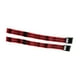 thumbnail image 4 of 2 piezas Bandas de resistencia al fitness Bandas de brazo de entrenamiento muscular Accesorios Versátiles Versátiles Correas elásticas para ejercicio Rojo, 4 of 8