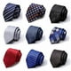 thumbnail image 4 of Corbata de seda de poliéster con puntos de corbata, fabricante de corbatas de 8 cm para hombres de negocios, ropa formal, corbata de estudio para bodas, 4 of 6