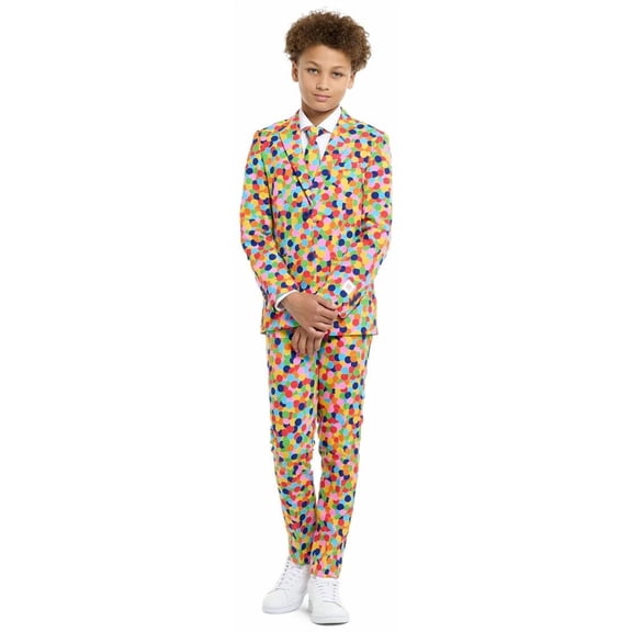 OppoSuits Teen Boys' Suits TEEN BOYS Confetteroni - US 14Y Multicolor