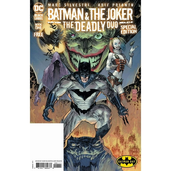 Batman And The Joker: The Deadly Duo #1M VF ; DC Comic Book