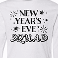 thumbnail image 4 of Inktastic New Year's Eve Squad with Stars in Black Long Sleeve Youth T-Shirt, 4 of 5