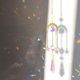 thumbnail image 1 of Receptor de luz colgante Wdftyju cristal colgante Metal Moon Sun Garden Wall Wind Chime 62, 1 of 3