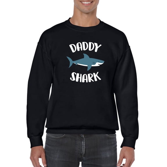 Beware I'm A Daddy Shark Sweatshirt Men -GoatDeals Designs, Male 3X-Large