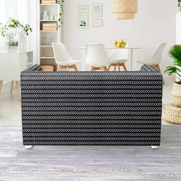 Living Room Knopparp Sofa Cover Farmhouse Beige Linen Slip Cover