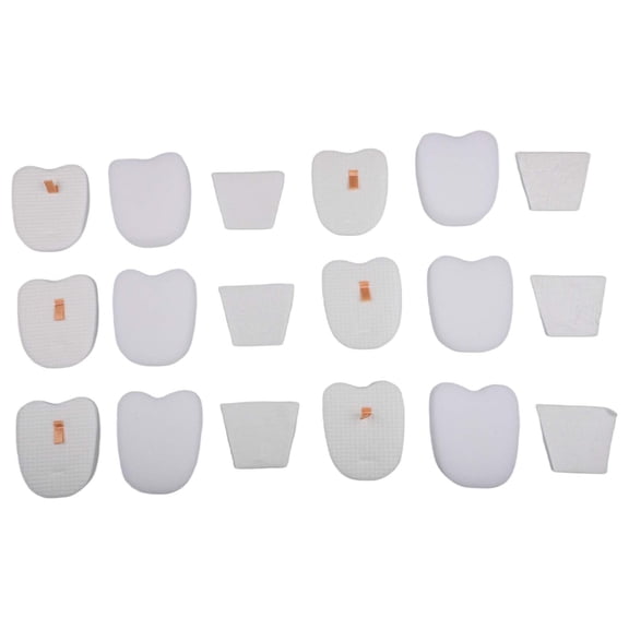 TeeRees 6Pcs Reusable Vacuum Cleaner Filters for Shark Hv370 Hv371 Hv343Amz Zs351 Felt Filters Household Cleaning Accessories