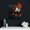 thumbnail image 4 of Nawypu  Navy Blue Sports Wall Art Décor Basketball Baseball Soccer Football Canvas Art Prints Sport Balls Picture for Man Cave Kids Teenagers Boy Room Decor, 4 of 4