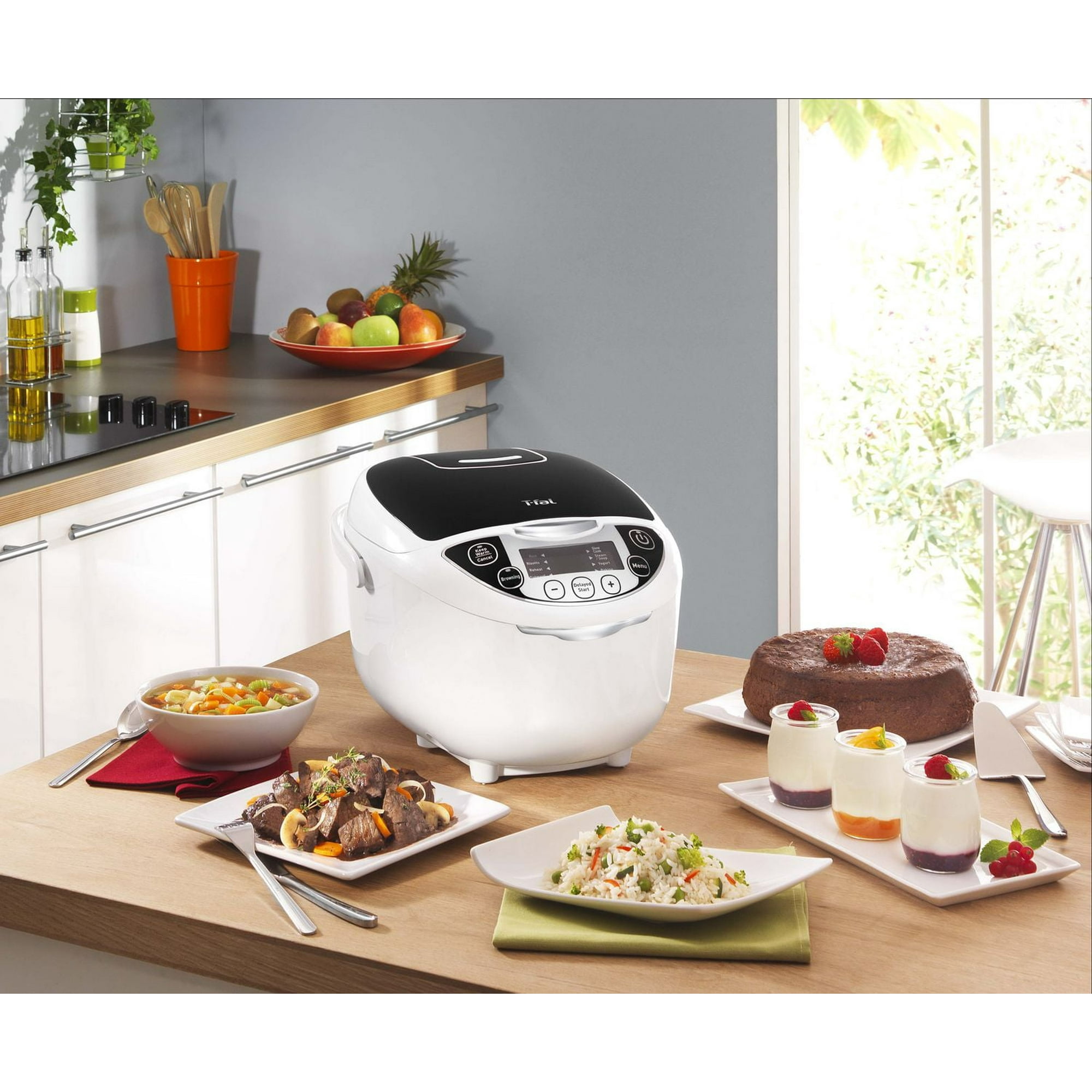 キッチン家電 T-fal LakulaCooker Compact Multi Cooker 時短も美味しさもこれ1台で。電気圧力調理 ラクラ・クッカー