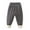 Gray, variant on Toddler Boys and Girls Pants Children's Thick Winter Warm Pants Casual Cotton Pleated Cuffed Trousers,3-15 Years