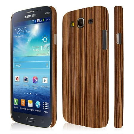 Kit System Signature Case - Samsung Galaxy Mega 5.8 Case, EMPIRE Signature Series One Piece Slim-Fit Case for Samsung Galaxy Mega 5.8 I9152 / I9150 - Zebra Wood