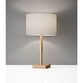 thumbnail image 2 of Adesso® Ellis Table Lamp, 21"H, White Shade/Brown Base, 2 of 2