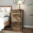 thumbnail image 5 of Ktaxon Wood File Cabinet with Lock 3-Drawer Lateral Office Filing Organizer  with Rustic Metal Handles for Home Office, Rustic Gray, 5 of 11