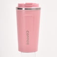 thumbnail image 1 of Taza de café de acero inoxidable 304 para el hogar, oficina, de aspecto atractivo, con aislamiento térmico, taza de agua portátil para el automóvil, 1 of 6