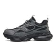 thumbnail image 3 of Steel Toe Shoes for Women Men Wide Non Slip Puncture Proof Lightweight Breathable Ergonomic Composite Work Safety Sneakers, 3 of 10