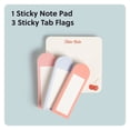 thumbnail image 6 of U Brands Sticky Notes and Tabs, Set of 4, 200 Sheets Total, Multi-Color, 6 of 9
