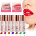 thumbnail image 2 of Rouges à Lèvres pour Femmes Huile d'Or pour Lèvres Repulpant Fleur de Lèvres 4ml Soin Rehausseur de Lèvres Rouge à Lèvres, 2 of 9