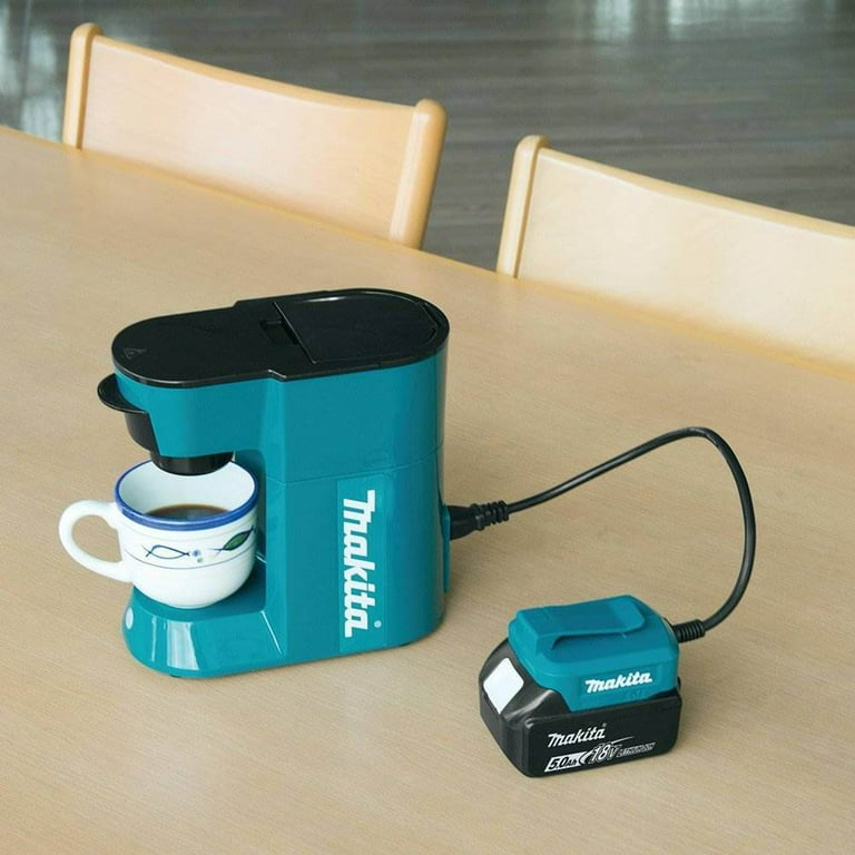 Makita Coffee Maker + Lithium-Ion 2.0 Ah Batteries (2 Pack) + Dual