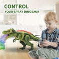 thumbnail image 5 of Remote Control Dinosaur Toys for Kids, Electric Walking Dinosaur Toy with Light Up & Realistic Roaring, T-rex Dinosaur Toys for Boys Girls - Green, 5 of 8
