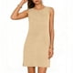 thumbnail image 3 of TaTaai Women's Sleeveless Slip Dress Solid Color Round Neck Casual Side Slit Pullover Dress Lightweight Stretchy Polyester Blend Gift, 3 of 6