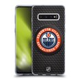 thumbnail image 1 of Head Case Designs Officially Licensed NHL Edmonton Oilers Puck Texture Soft Gel Case Compatible with Samsung Galaxy S10, 1 of 7