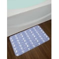 thumbnail image 2 of Angel Bath Mat, Angels Playing Harp in Sky Clouds Magical Love Halo Harmony Innocence, Non-Slip Plush Mat Bathroom Kitchen Laundry Room Decor, 29.5 X 17.5 Inches, Mauve Purple Grey White, Ambesonne, 2 of 2