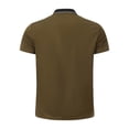 thumbnail image 5 of IhhxPro Men's Short Sleeve Collared Shirt with Button Detail Quick Dry Tee for Work or Casual Wear S-2XL, 5 of 5