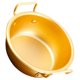 thumbnail image 4 of Multi Purpose Mixing Bowl Aluminium Alloy Perfect For Outdoor Enthusiasts Dining Table Use Golden Easy To Carry 1Pack, 4 of 5