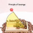 thumbnail image 4 of Modern Nut Cracker Design, Manual Nut Opener with Wide Nut Compatibility, Durable Metal and Wood Construction, Ensuring Intact Flesh and Comfortable Grip, Leverage Principle for Easy Cracking, 4 of 5
