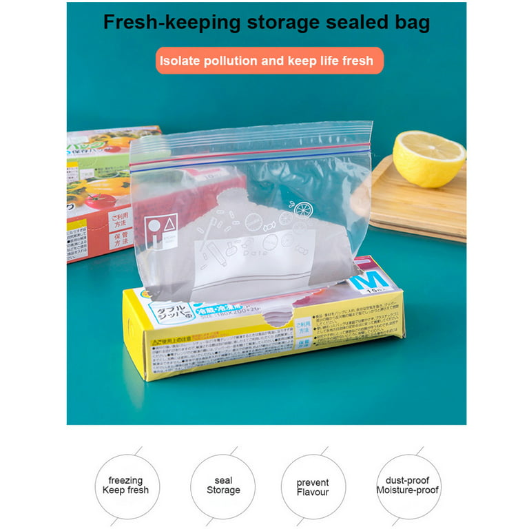 Ziplock Plastic Bags Kitchen, Plastic Kitchen Accessories