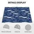 thumbnail image 3 of Fotbe Ornamental Fish Alfombrilla de Secado para Cocina con Estampado, 18x24 Pulgadas, 3 of 7