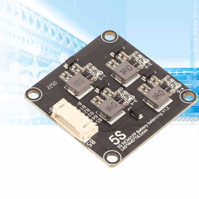 Active Equalizer, Low Power Consumption Battery Balance Module High Efficiency with Equalization Indicator for Ternary Iron Lithium Batteries 2S,3S,4S,5S,6S
