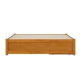 thumbnail image 5 of Barcelona Full Panel Platform Bed with 2 Storage Drawers in Light Toffee, 5 of 10