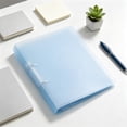 thumbnail image 4 of Portfolio Folder for Artwork Art Portfolio Binder, Plastic Folders with Pockets Heavy Duty Presentation Book with Clear Sheet Protectors for Artwork Document Organizer Binder, 4 of 5