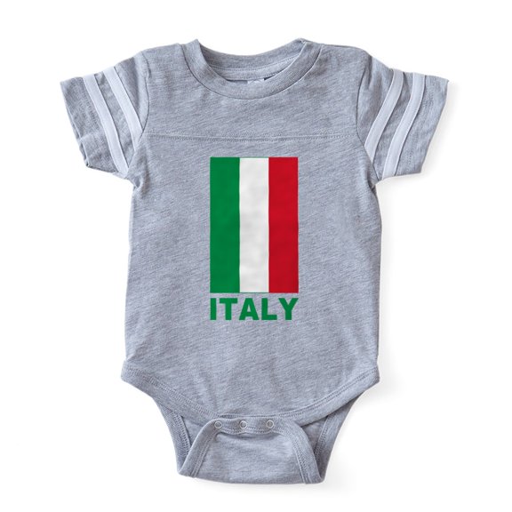 CafePress - FL ITALY_Sigg - Cute Infant Baby Football Bodysuit