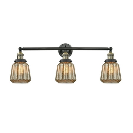 

Innovations Lighting 205-S Chatham Chatham 3 Light 30 Wide Bathroom Vanity Light - Black