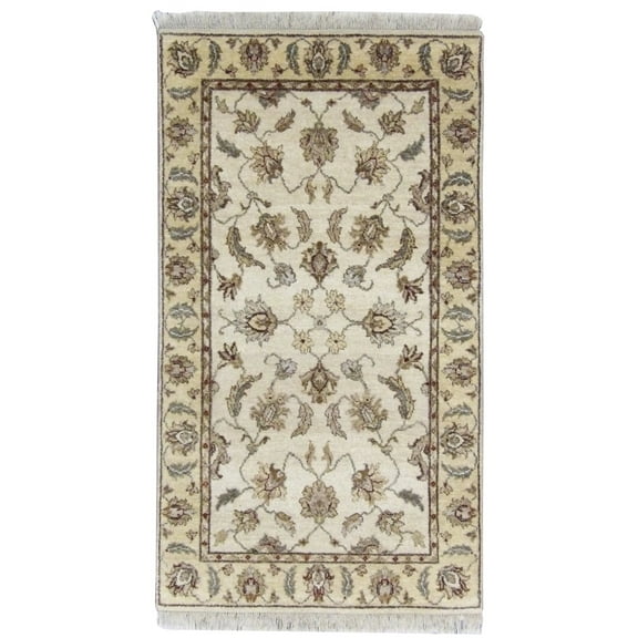 Wahi Rugs Hand Knotted Indo Chobie 3'0"x5'0" -w133