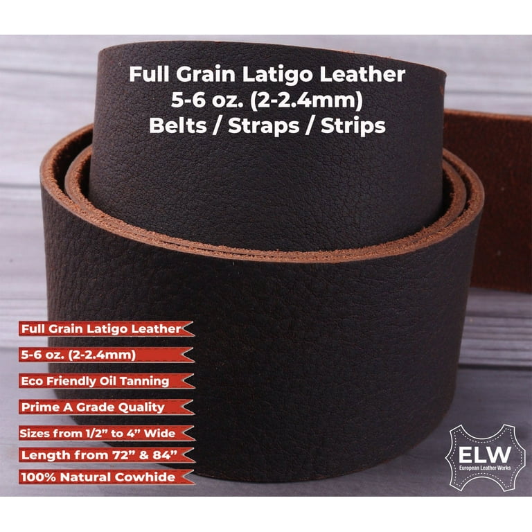 Black Nappa Leather, 1/2 In. Width, 10 Inch Strip - Jewelry Stringing  Supplies
