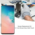 thumbnail image 3 of Crtynell Galaxy S10 G9730 6.1 Inch AMOLED Screen Replacement Kit Gold, 3 of 7