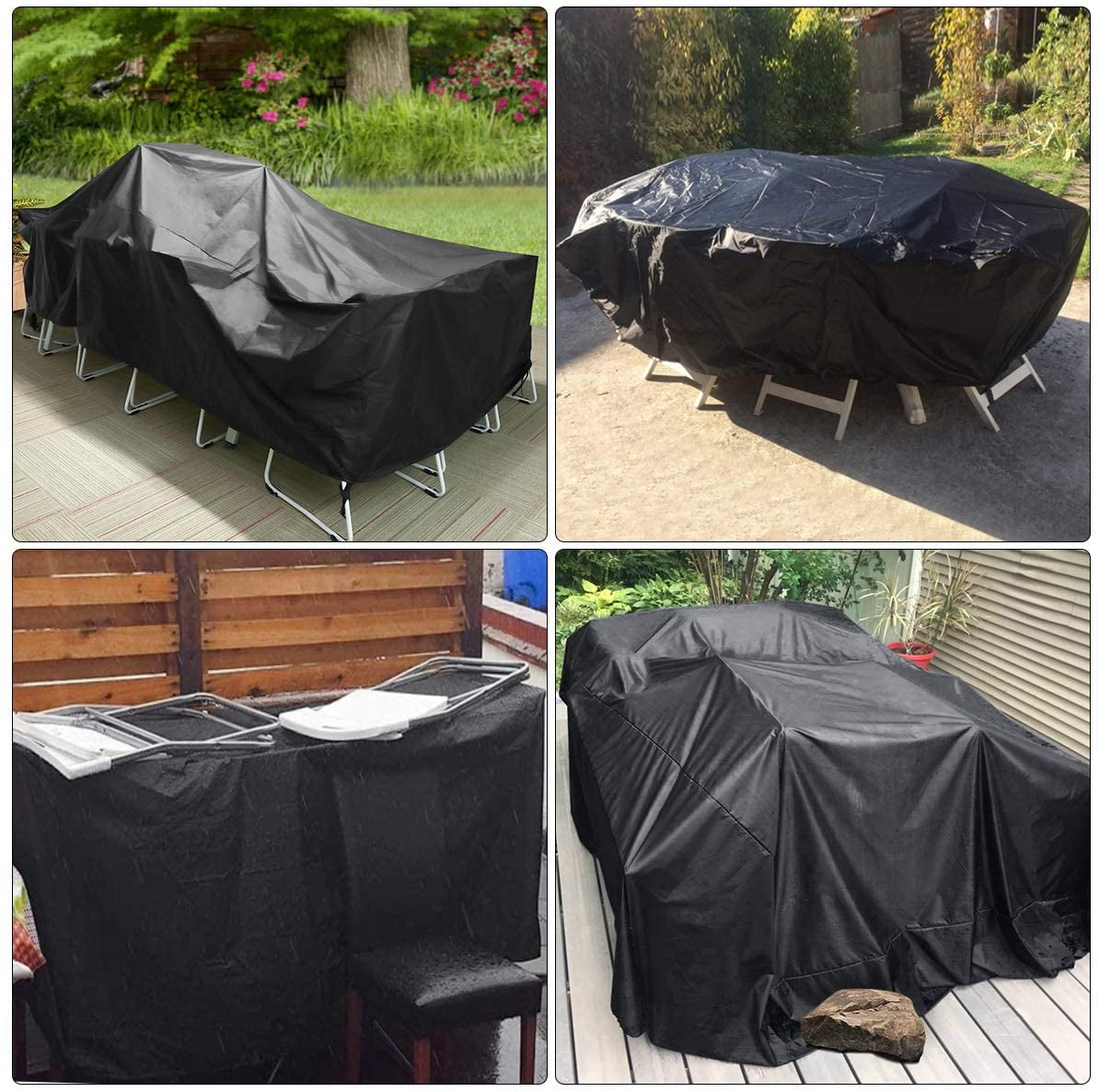 Extra Large Patio Furniture Covers 315x180x74cm 