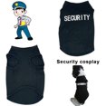 thumbnail image 5 of Camisas para perros Disfraces de ropa para gatos de seguridad para cosplay, P transpirable, 5 of 5
