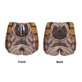 thumbnail image 5 of Lsque Pug dog Yoga Printed Women's Running Shorts with Liner Pockets,Elastic Quick Dry Workout Athletic Gym Yoga Shorts,Womens High Waist Shorts-X-Large, 5 of 9