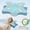 Blue, variant on Cervical Pillow for Neck Pain Relief, Ergonomic Memory Foam Pillow, Neck Support Pillow with Pillowcase, Deep Blue+Blue