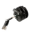 thumbnail image 2 of Candado de cadena de alta seguridad con cerraduras plegables de acero aleado para motocicletas eléctricas FLhrweasw Nuevo, 2 of 6