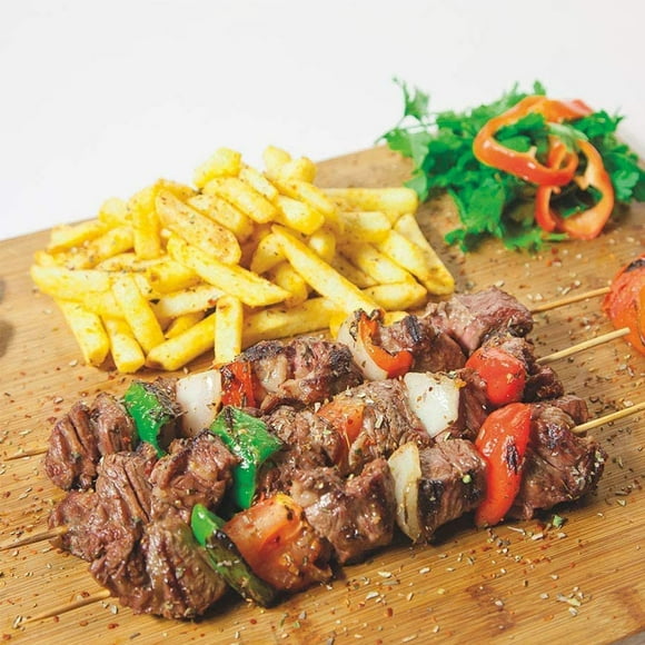 OUNONA 1000 Pcs Bâtonnets de Rôtissage Brochettes en Bambou pour Barbecue et Cuisine à la Maison